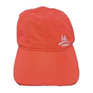 Mission Cooling Hat Hi Vis Orange Strapback Lightweight Run Endura Performance